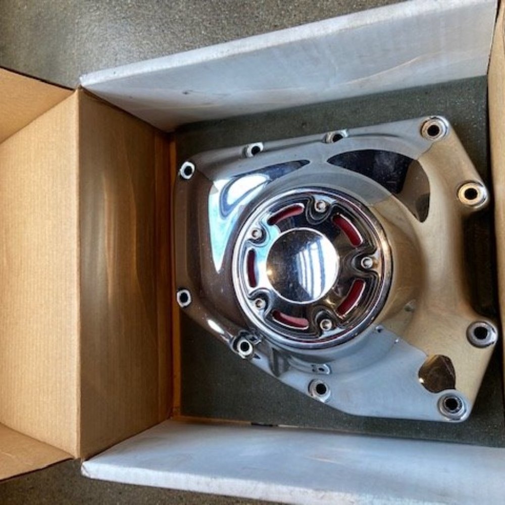 Harley Davidson Oval Smooth Cam Cover